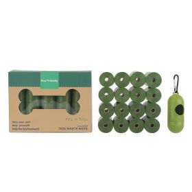 EPI Environmentally Friendly Degradable Pet Garbage Bag (Option: Green 16 1 Boxedset-Lavender Flavor)